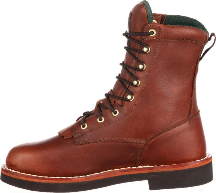 Georgia Boot Men's Farm and Ranch Lacer Work Boot - Image 11