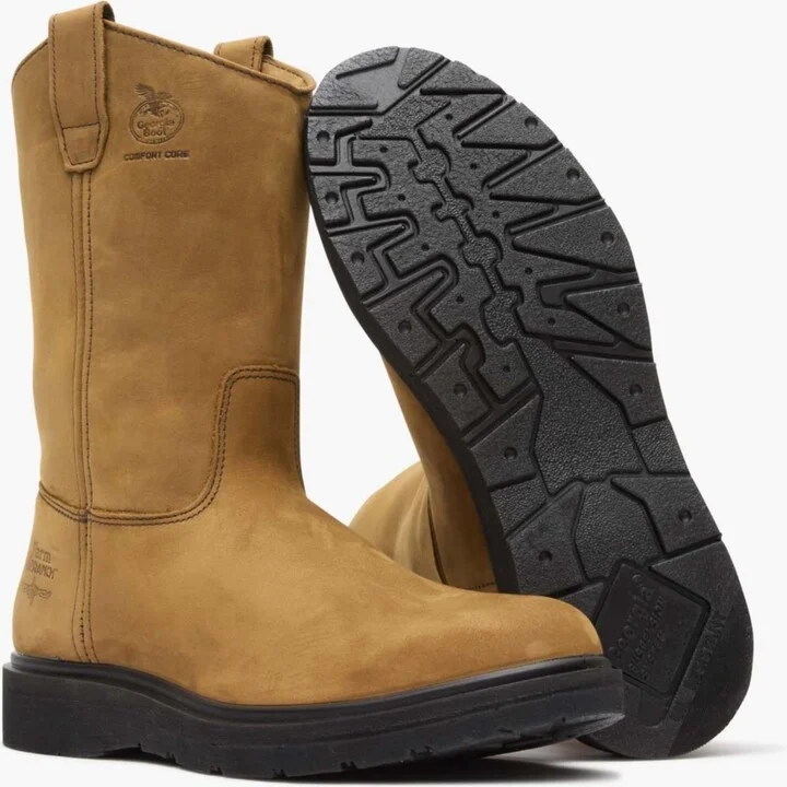 Georgia Boot Men's Farm and Ranch Pull On Work Boot - Image 2