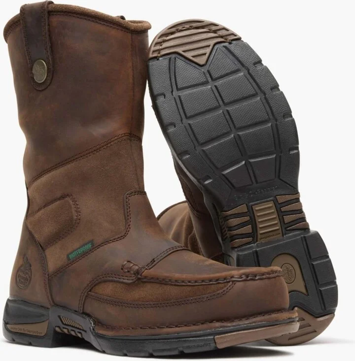 Georgia Boot Men's Georgia Athens Waterproof Wellington Work Boot - Image 2