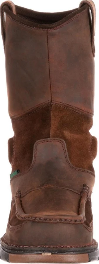 Georgia Boot Men's Georgia Athens Waterproof Wellington Work Boot - Image 3