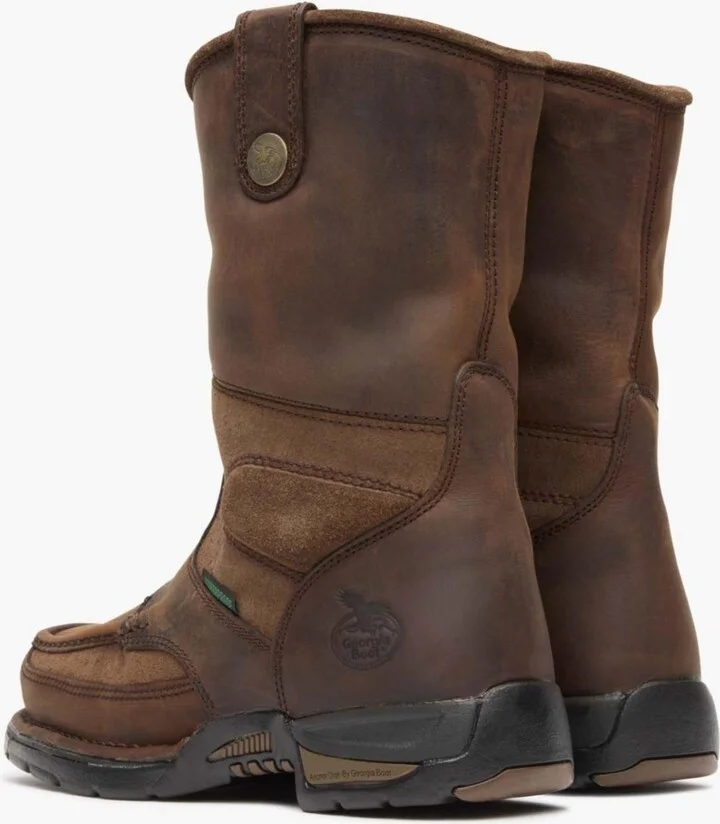 Georgia Boot Men's Georgia Athens Waterproof Wellington Work Boot - Image 5