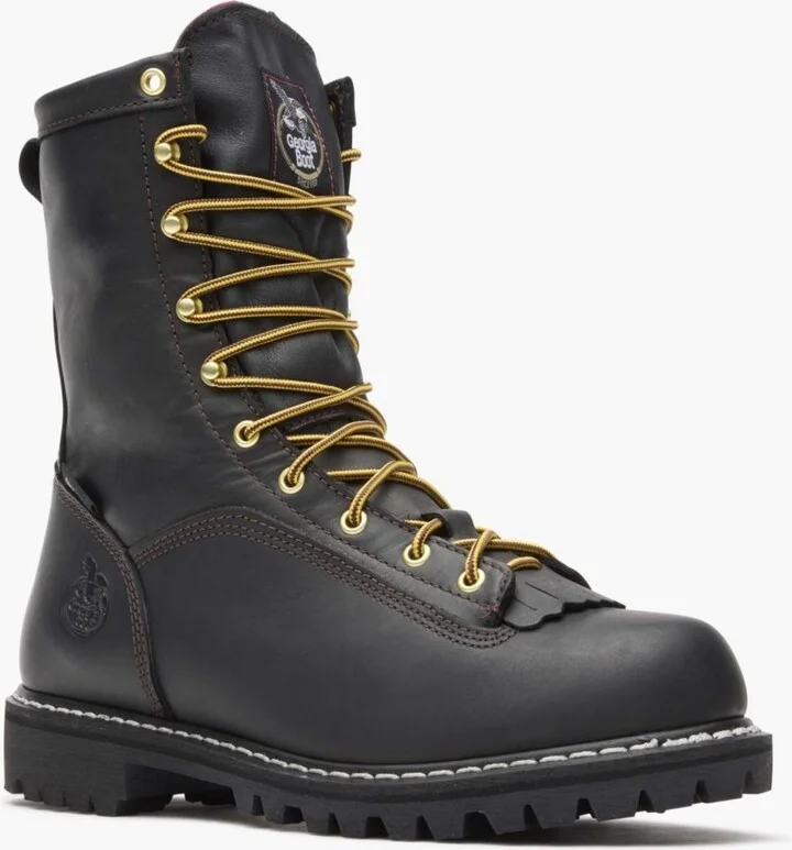 Georgia Boot Men's Lace-to-Toe Gore-tex Waterproof 200G Insulated Work Boot