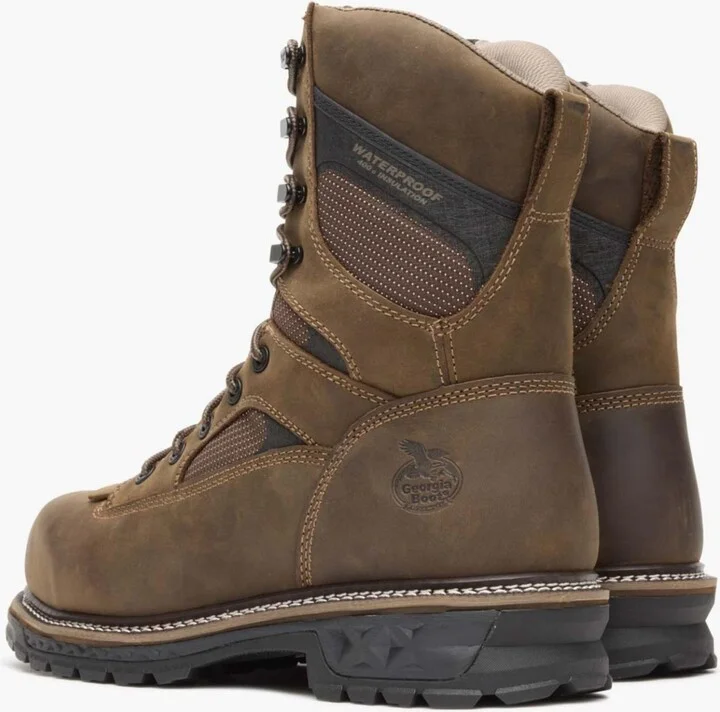 Georgia Boot Men's Ltx Logger 9" Composite Toe 400G Insulated Waterproof Work Boot - Image 4