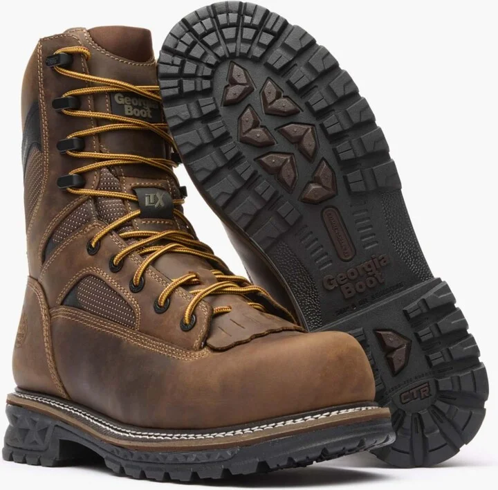 Georgia Boot Men's Ltx Logger 9" Composite Toe Waterproof Work Boot - Image 2