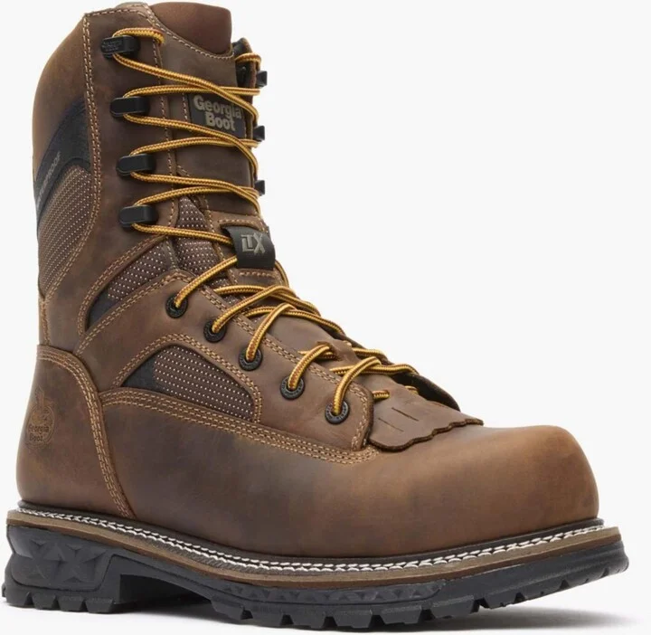 Georgia Boot Men's Ltx Logger 9" Composite Toe Waterproof Work Boot