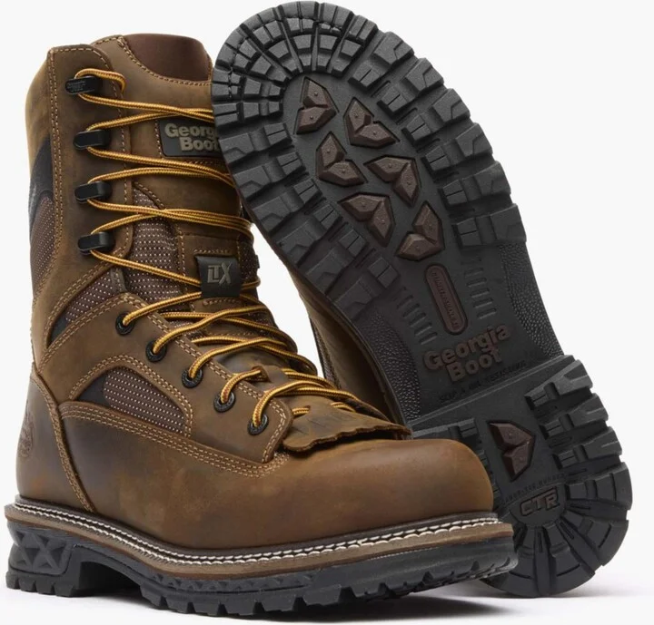 Georgia Boot Men's Ltx Logger 9" Waterproof Work Boot - Image 2