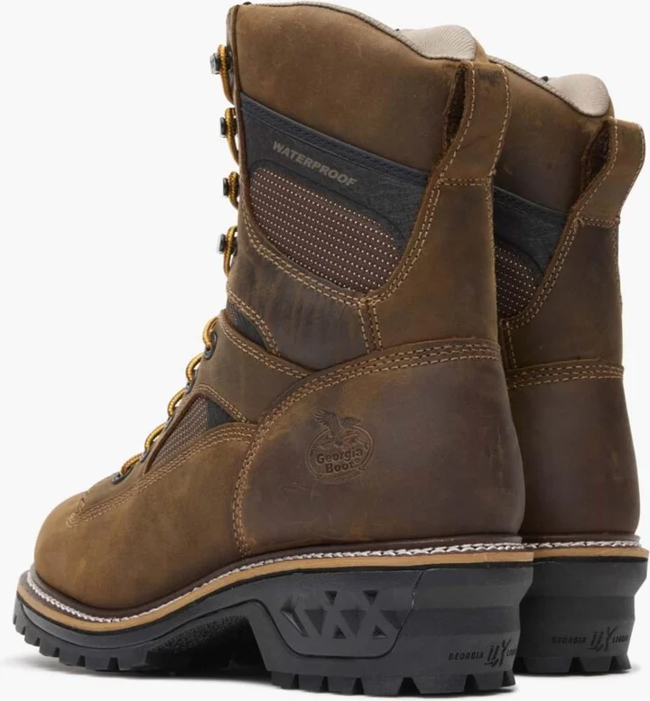 Georgia Boot Men's Ltx Logger Waterproof Work Boot - Image 9