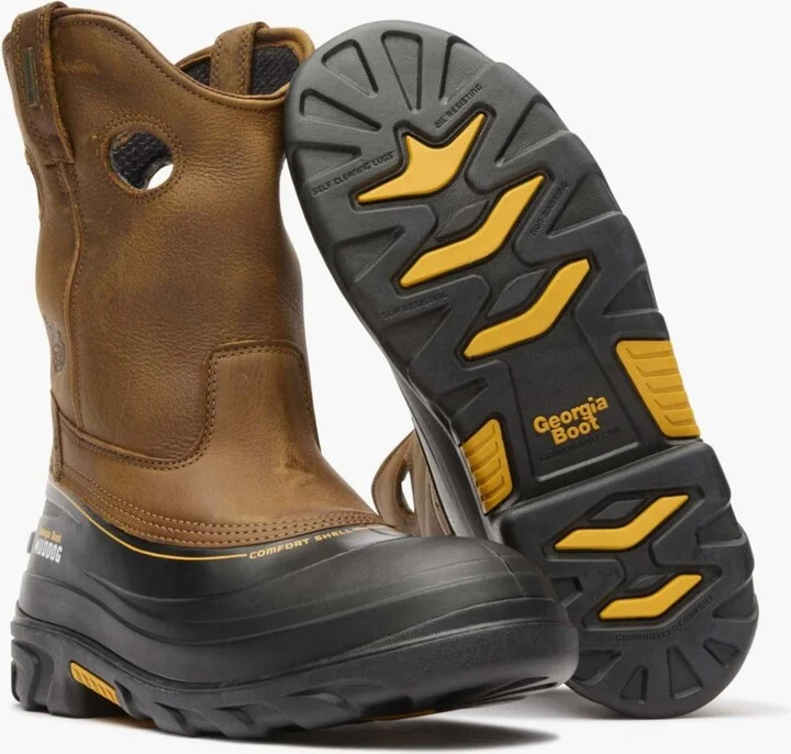 Georgia Boot Men's Muddog Composite Toe Waterproof Work Wellington - Image 2
