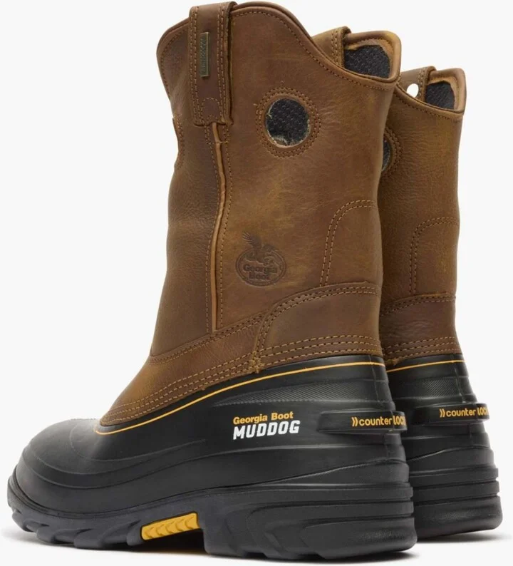Georgia Boot Men's Muddog Composite Toe Waterproof Work Wellington - Image 4