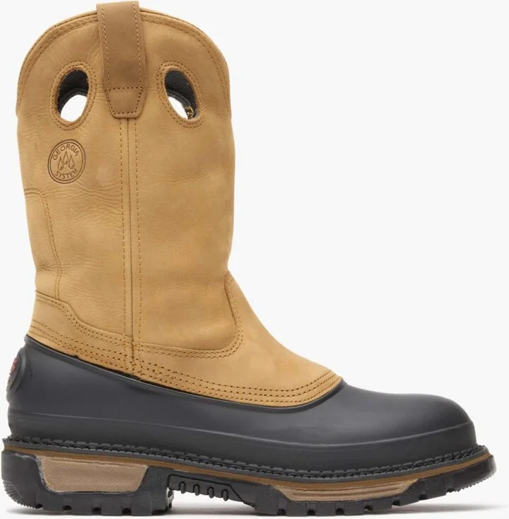 Georgia Boot Men's Muddog Steel Toe Waterproof Wellington - Image 6