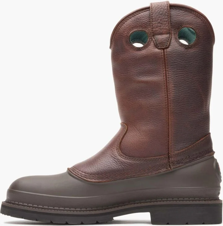 Georgia Boot Men's Muddog Steel Toe Wellington Work Boot - Image 5