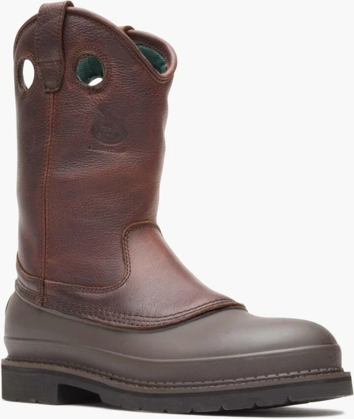 Georgia Boot Men's Muddog Steel Toe Wellington Work Boot