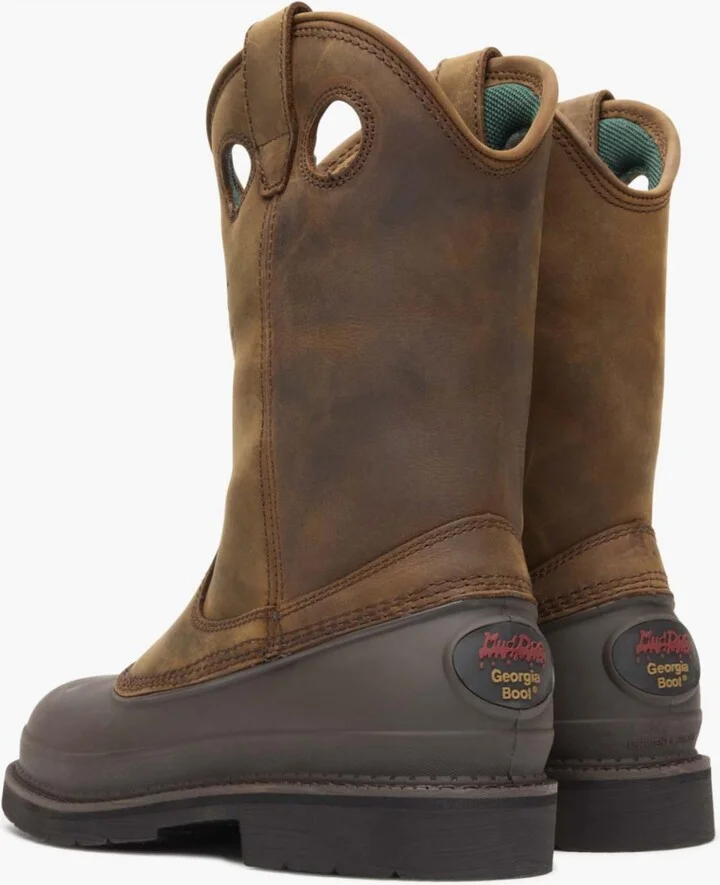 Georgia Boot Men's Muddog Wellington Work Boot - Image 4