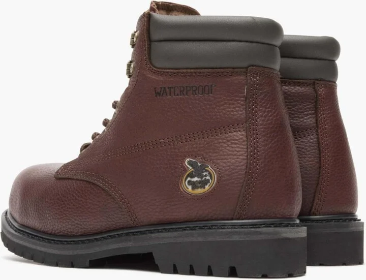 Georgia Boot Men's Oiler Steel Toe Waterproof Work Boot - Image 4