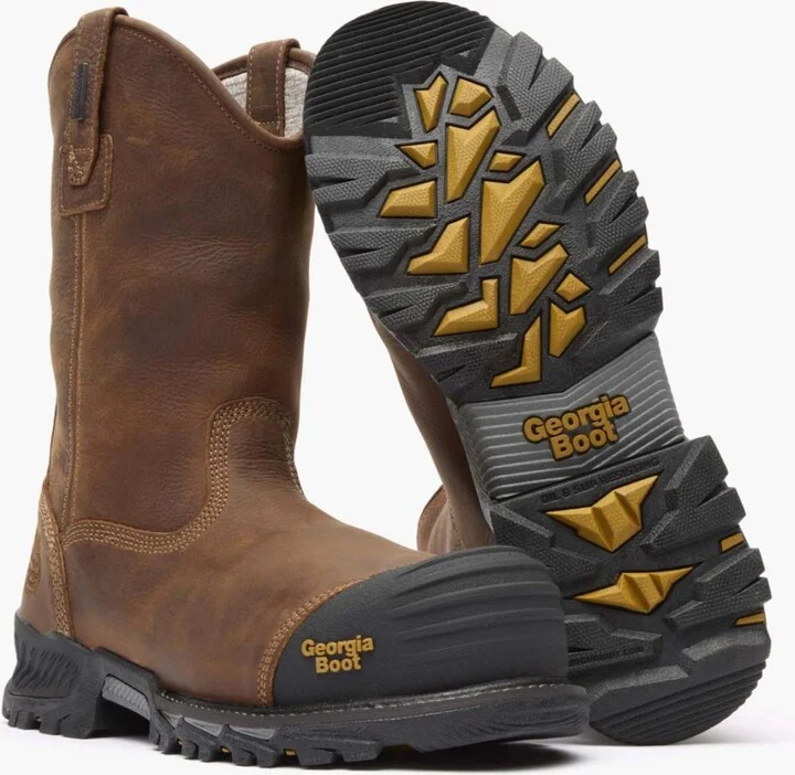 Georgia Boot Men's Rumbler Composite Toe Waterproof Pull-on Work Boot - Image 3