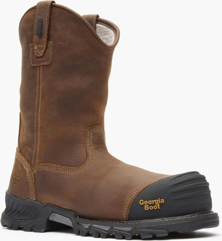 Georgia Boot Men's Rumbler Composite Toe Waterproof Pull-on Work Boot