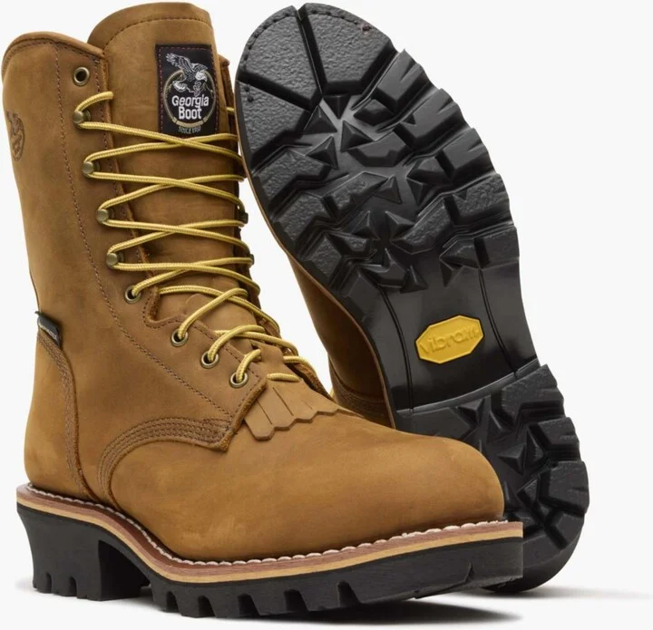 Georgia Boot Men's Steel Toe Gore-tex Waterproof 400G Insulated Logger Boot - Image 2