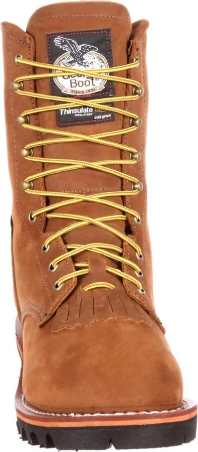 Georgia Boot Men's Steel Toe Gore-tex Waterproof 400G Insulated Logger Boot - Image 5
