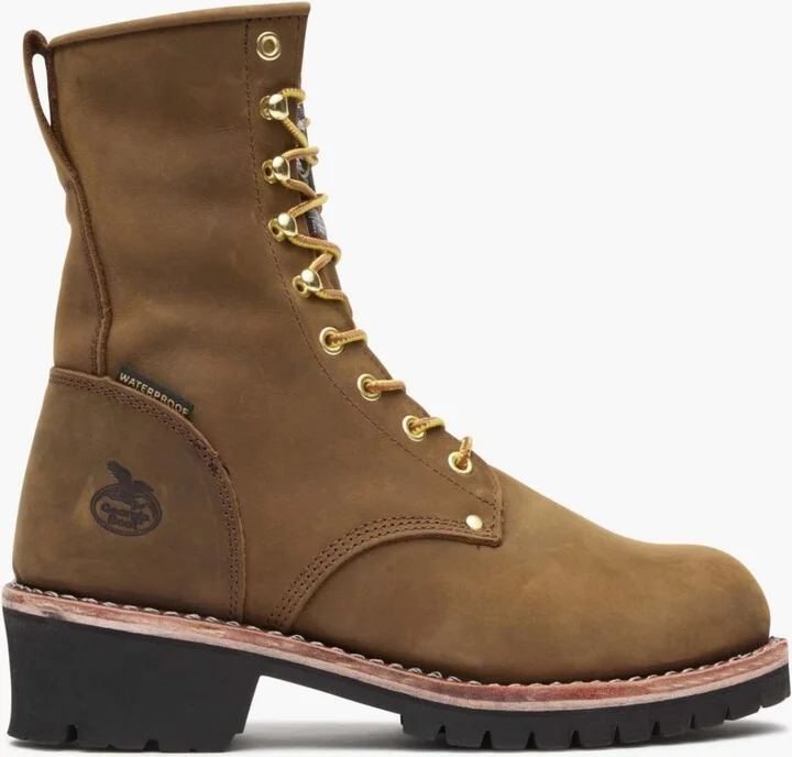 Georgia Boot Men's Steel Toe Waterproof 400G Insulated Logger Work Boot - Image 4