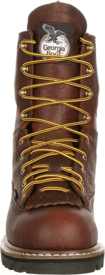 Georgia Boot Men's Steel Toe Waterproof Lace-To-Toe Work Boot - Image 3