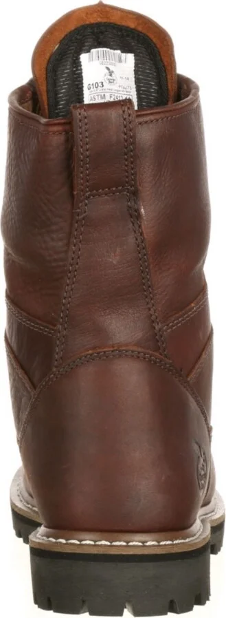 Georgia Boot Men's Steel Toe Waterproof Lace-To-Toe Work Boot - Image 4
