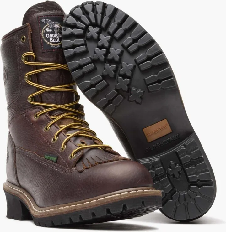 Georgia Boot Men's Steel Toe Waterproof Logger Boot - Image 2