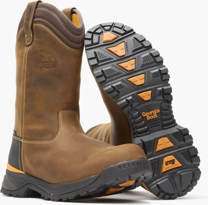 Georgia Boot Men's Tbd Waterproof Wellington Pull-On Boot - Image 2