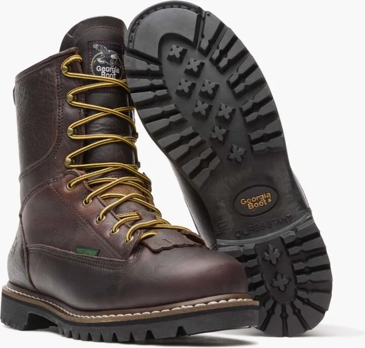 Georgia Boot Men's Waterproof Lace-To-Toe Work Boot - Image 2