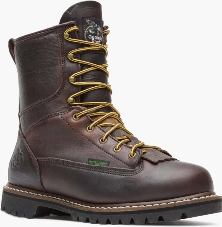 Georgia Boot Men's Waterproof Lace-To-Toe Work Boot
