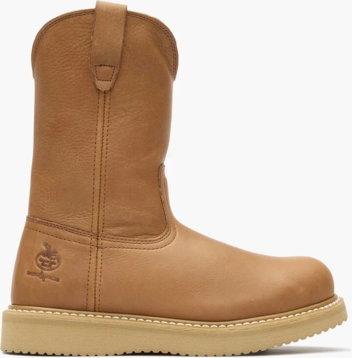 Georgia Boot Men's Wedge Steel Toe Pull On Work Boot - Image 5