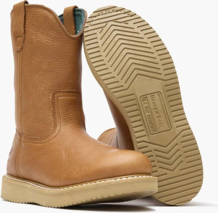 Georgia Boot Men's Wedge Work Wellington - Image 2