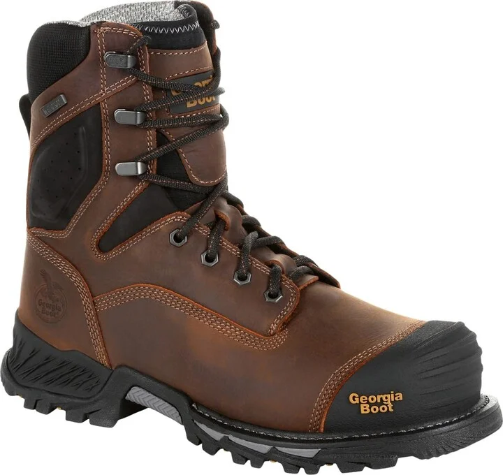 GEORGIA BOOT Rumbler 8inch Composite Toe Waterproof Work Boot