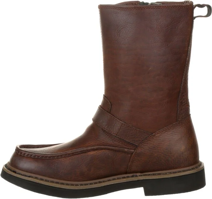 GEORGIA BOOT Side Zip Waterproof Work Wellington