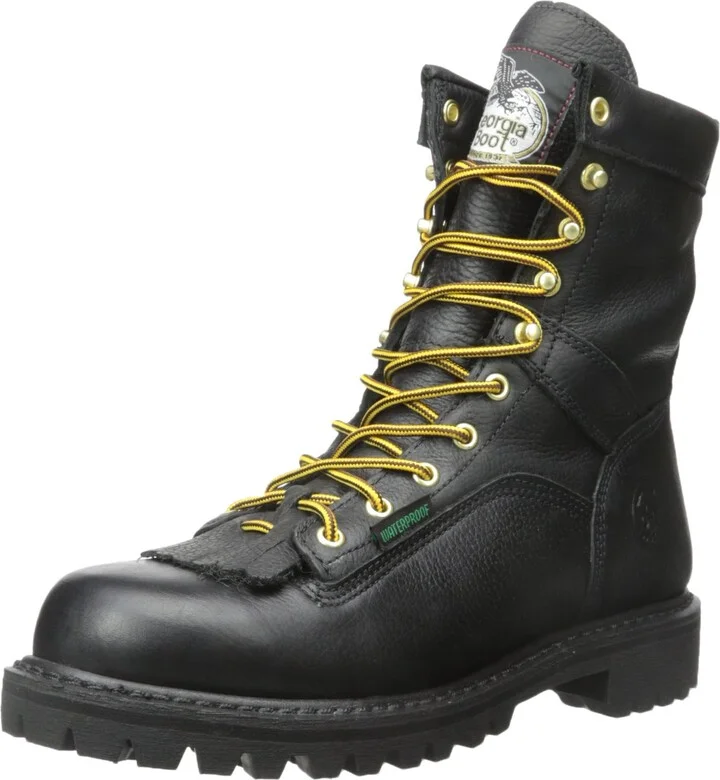 GEORGIA BOOT Waterproof Lace-to-Toe Work Boot
