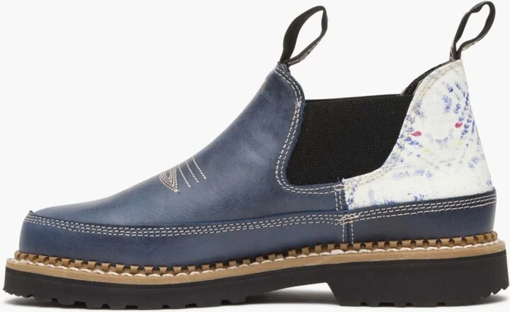 Georgia Boot Women's Boho Navy Romeo Shoe - Image 4