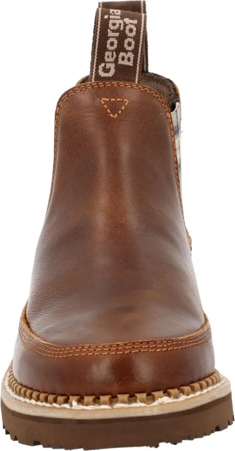 Georgia Boot Women's Plaid Chelsea Romeo Shoe - Image 3