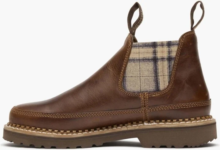Georgia Boot Women's Plaid Chelsea Romeo Shoe - Image 5