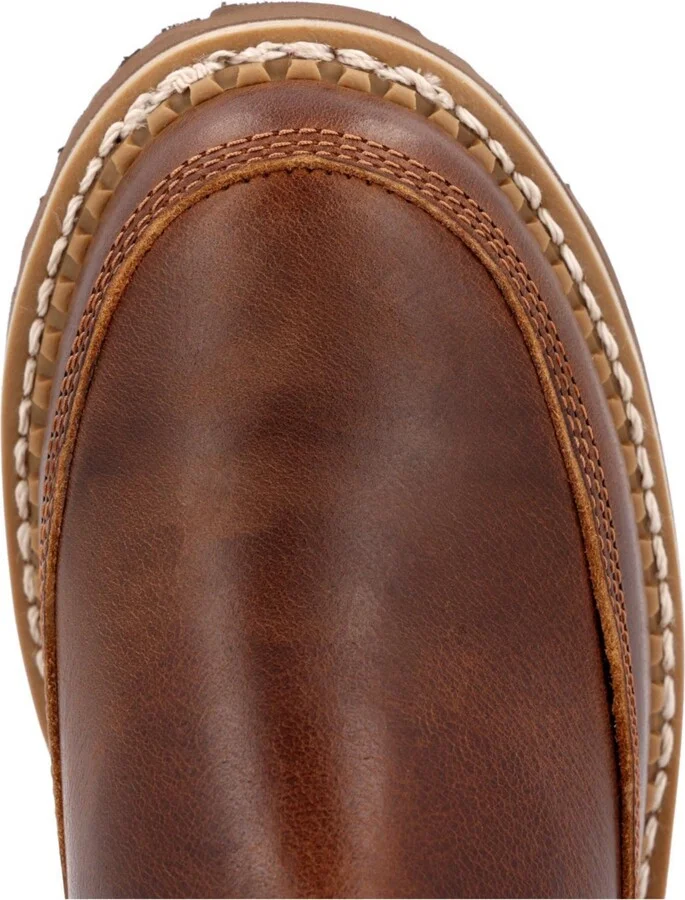 Georgia Boot Women's Plaid Chelsea Romeo Shoe - Image 6