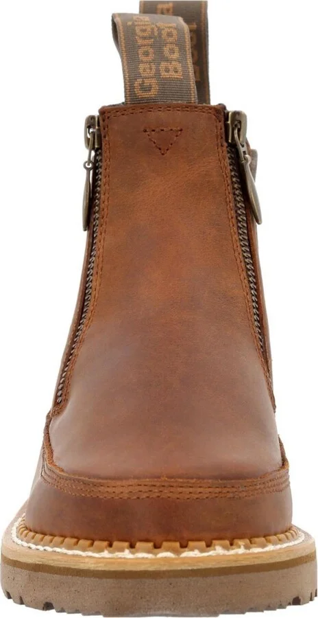 Georgia Boot Women's Side Zip Chelsea Romeo - Image 3