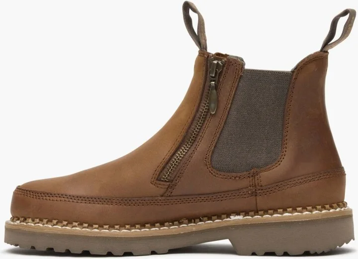 Georgia Boot Women's Side Zip Chelsea Romeo - Image 5