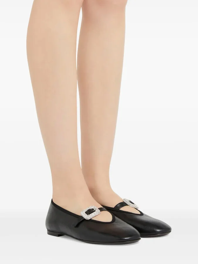 Georgia Buckle ballet flats - Image 5