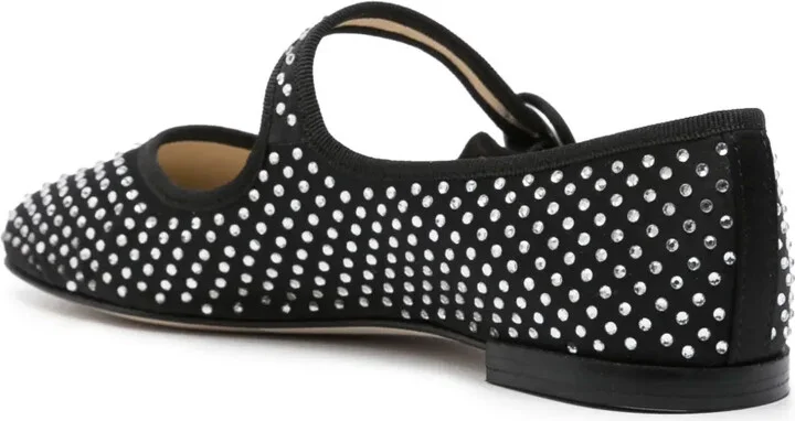 Georgia crystal-embellished Mary Janes - Image 3