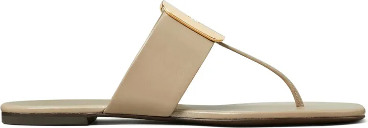 Georgia logo-debossed flip flops