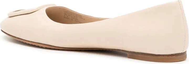 Georgia logo-plaque ballerina shoes - Image 3