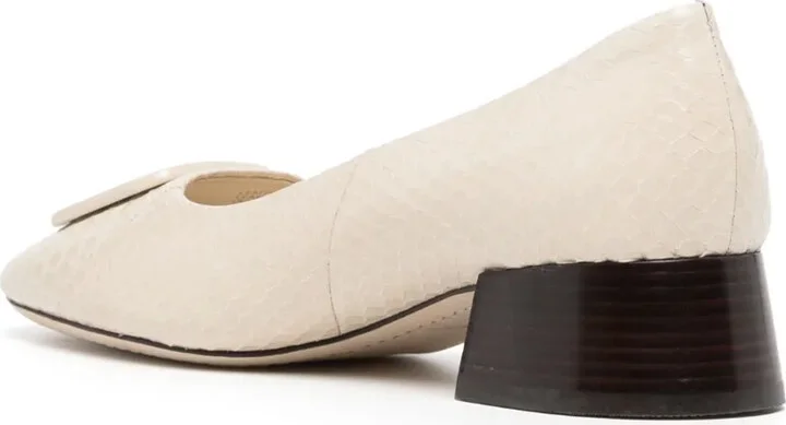 Georgia logo-plaque pumps - Image 3