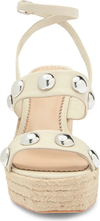 Georgia Studded Espadrille Ankle Strap Platform Wedge Sandal - Image 4