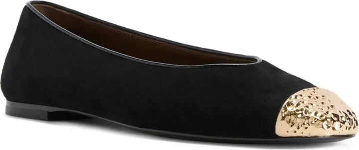 Georgia suede ballet flats