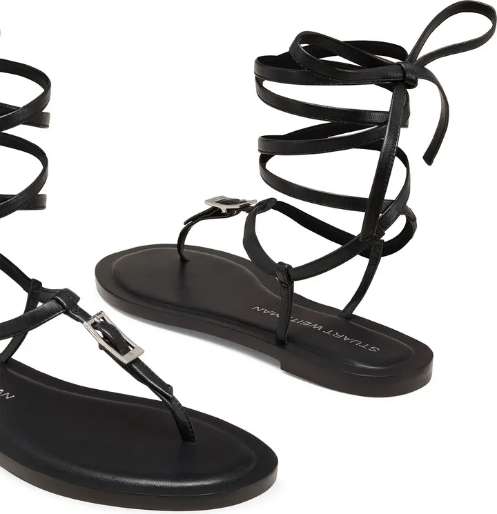 Georgie Ankle Wrap Sandal - Image 3