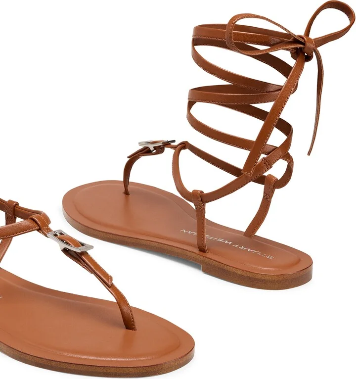 Georgie Ankle Wrap Sandal - Image 11