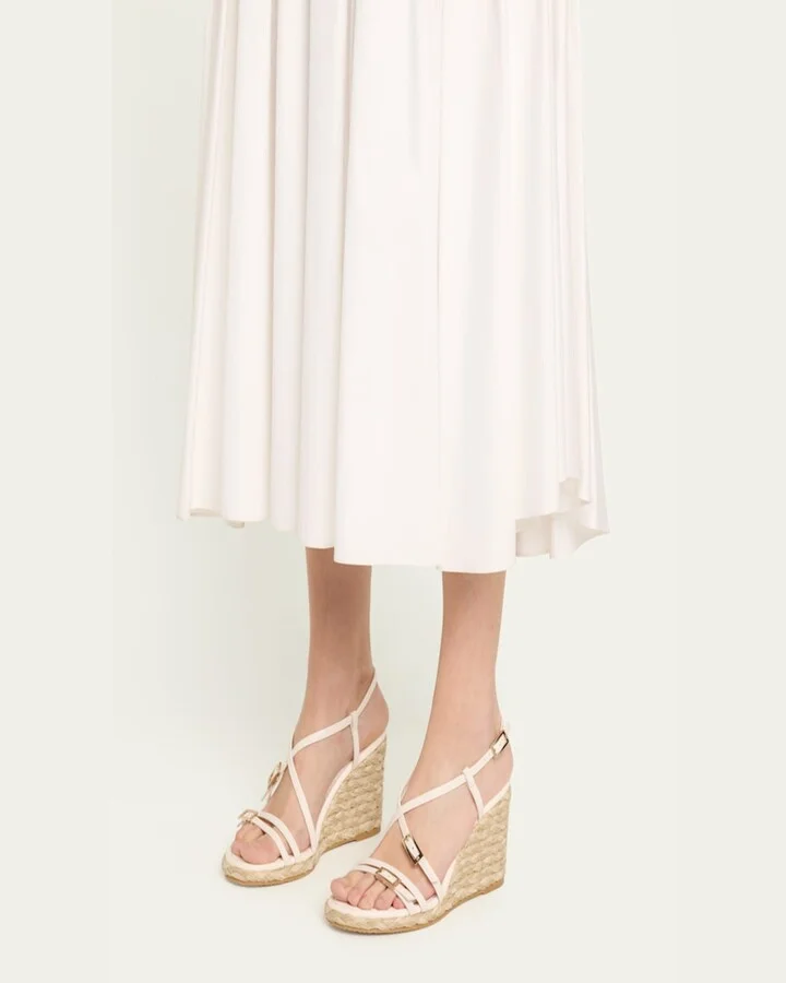 Georgie Strappy Wedge Espadrille Sandals - Image 5